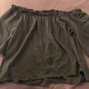 Off the shoulder top